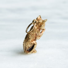 Load image into Gallery viewer, Vintage Grooming Cat Charm