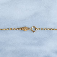 Load image into Gallery viewer, Vintage 16 Inch Diamond Horseshoe Pendant Necklace
