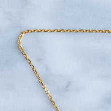 Load image into Gallery viewer, Vintage 16 Inch Diamond Horseshoe Pendant Necklace