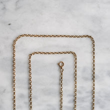 Load image into Gallery viewer, Vintage 9K Yellow Gold Belcher / Rolo Link Chain
