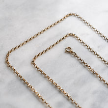 Load image into Gallery viewer, Vintage 9K Yellow Gold Belcher / Rolo Link Chain