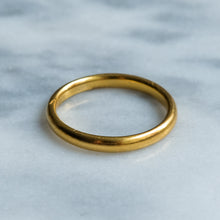 Load image into Gallery viewer, Vintage Retro 1950s 22K Gold Band