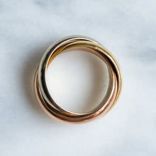 Load image into Gallery viewer, Vintage Cartier Trinity Ring Size 49