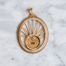 Load image into Gallery viewer, Vintage Retro Augis Qu'hier Que Demain Pendant