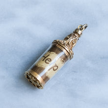 Load image into Gallery viewer, Vintage Message in a Bottle Charm Pendant