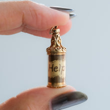 Load image into Gallery viewer, Vintage Message in a Bottle Charm Pendant