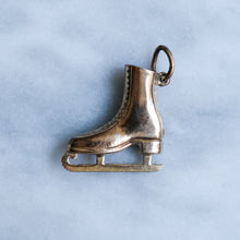 Load image into Gallery viewer, Vintage Ice Skate Charm