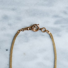 Load image into Gallery viewer, Retro French Wheat-Link with Textured Beads Bracelet