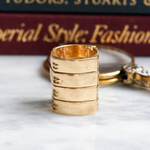 Load image into Gallery viewer, Vintage Block Letters "F*CK" & "LOVE" Ring - D