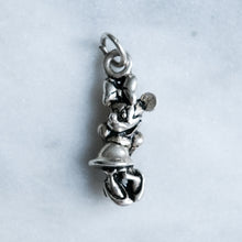 Load image into Gallery viewer, Silver Disney Minnie Mouse Charm (Bashful)