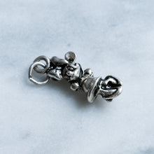 Load image into Gallery viewer, Silver Disney Minnie Mouse Charm (Bashful)