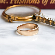 Load image into Gallery viewer, Antique Burmese Ruby and Diamond Flush Set Ring