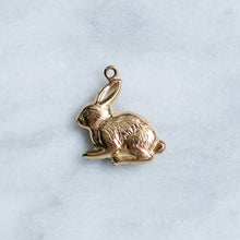 Load image into Gallery viewer, Vintage 9K Yellow Gold Rabbit Charm