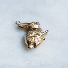 Load image into Gallery viewer, Vintage 9K Yellow Gold Rabbit Charm