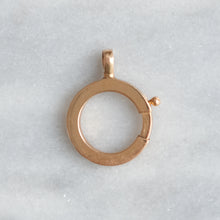 Load image into Gallery viewer, Vintage 14K Bolt Clasp Charm Holder / Connector