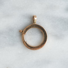 Load image into Gallery viewer, Vintage 14K Bolt Clasp Charm Holder / Connector