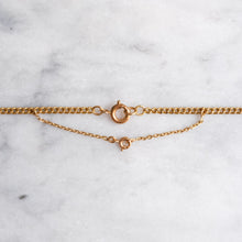 Load image into Gallery viewer, Vintage French 68cm / 27 inches Curb-Link Chain