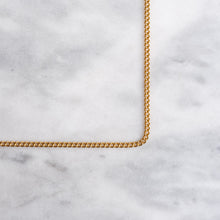 Load image into Gallery viewer, Vintage French 68cm / 27 inches Curb-Link Chain