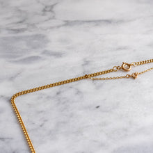 Load image into Gallery viewer, Vintage French 68cm / 27 inches Curb-Link Chain