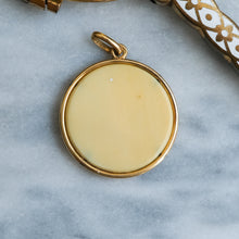 Load image into Gallery viewer, Antique Carved Cameo Cherub Pendant