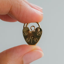 Load image into Gallery viewer, Vintage Medium ASJ Heart Padlock