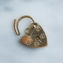 Load image into Gallery viewer, Vintage Medium ASJ Heart Padlock