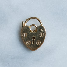 Load image into Gallery viewer, Vintage Small L.C. Heart Padlock