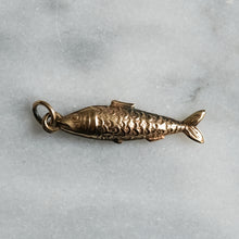 Load image into Gallery viewer, Vintage Tiny Trout Fish Pendant