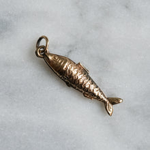 Load image into Gallery viewer, Vintage Tiny Trout Fish Pendant