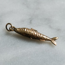 Load image into Gallery viewer, Vintage Tiny Trout Fish Pendant