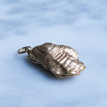 Load image into Gallery viewer, Vintage 1960s Oyster Pendant with Pearl