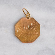 Load image into Gallery viewer, Antique 18K Yellow Gold Raphael's Cherub Pendant