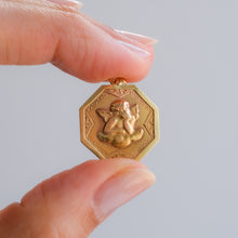 Load image into Gallery viewer, Antique 18K Yellow Gold Raphael's Cherub Pendant