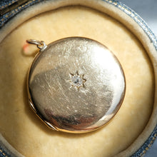 Load image into Gallery viewer, Antique Locket with Old Mine Cut Diamond