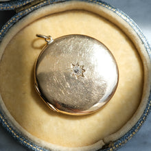 Load image into Gallery viewer, Antique Locket with Old Mine Cut Diamond