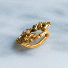 Load image into Gallery viewer, Antique French Rose Pendant with Rose-Cut Diamond