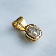 Load image into Gallery viewer, Antique Oval Old European Cut Diamond Pendant
