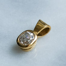 Load image into Gallery viewer, Antique Oval Old European Cut Diamond Pendant