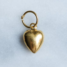 Load image into Gallery viewer, Vintage Tiny Puffy Heart Charm