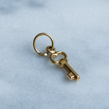 Load image into Gallery viewer, Vintage Tiny Key Charm