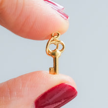 Load image into Gallery viewer, Vintage Tiny Key Charm