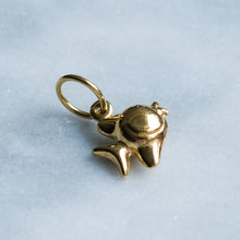 Load image into Gallery viewer, Vintage Tiny Puffy Fish Charm