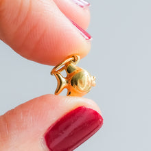 Load image into Gallery viewer, Vintage Tiny Puffy Fish Charm