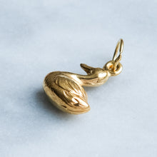 Load image into Gallery viewer, Vintage Tiny Swan Charm