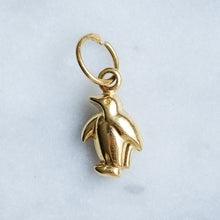 Load image into Gallery viewer, Vintage Tiny Penguin Charm