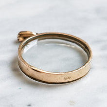 Load image into Gallery viewer, Antique 9K Rose Gold Round Keepsake Locket