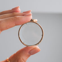 Load image into Gallery viewer, Antique 9K Rose Gold Round Keepsake Locket