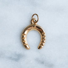 Load image into Gallery viewer, Vintage Estate Lucky 7 Horseshoe Charm