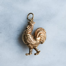Load image into Gallery viewer, Vintage 3D Rooster Charm
