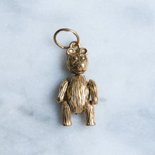 Load image into Gallery viewer, Vintage Articulated Bear Charm